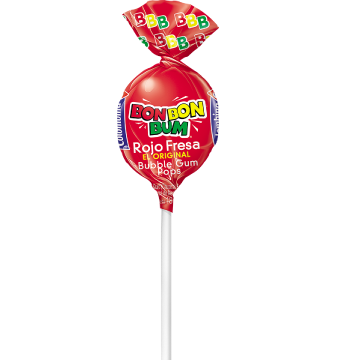 Bon Bon Bum | Candy and Gum | Strawberry | 17 g