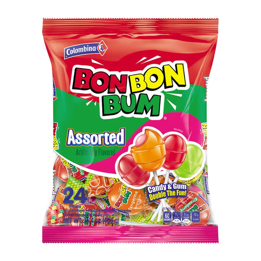 Bon Bon Bum | Candy and Gum | Assorted | 406 g